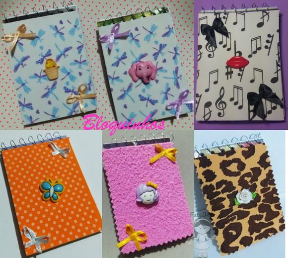 Bloquinhos Decorados