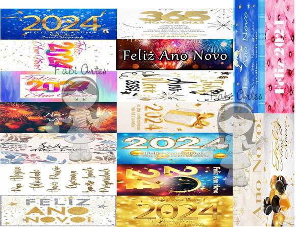 Canetas Personalizadas de Ano Novo