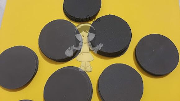 Círculo de E.v.a 8,5 cm 50 Unidades