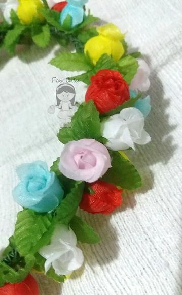 Coroa Mini Rosas