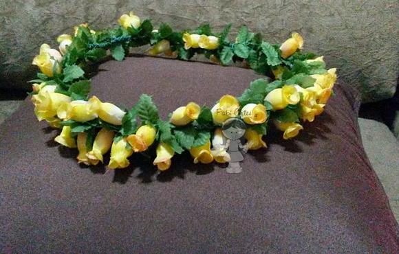 Coroa Mini Rosas