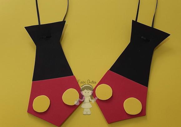 Gravatinha do Mickey ( Infantil)