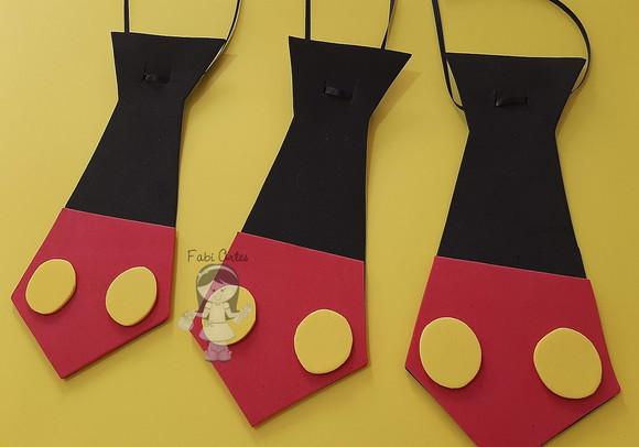 Gravatinha do Mickey ( Infantil)