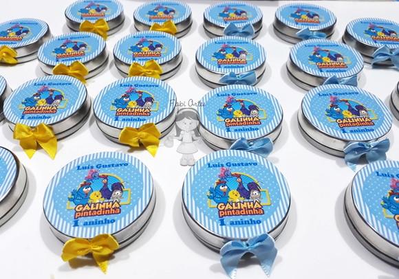 Latinhas Personalizadas Galinha Pintadinha