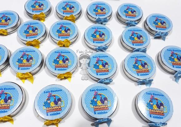 Latinhas Personalizadas Galinha Pintadinha