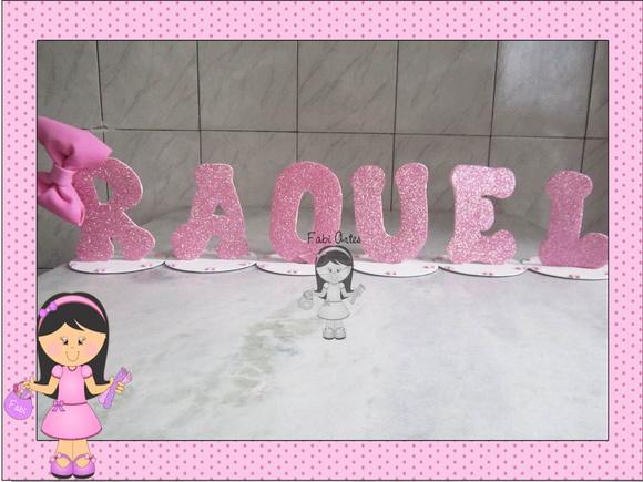 Letra 2d Personalizado