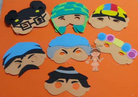 Máscara Turma do Chaves