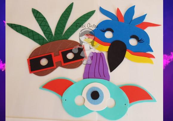 Máscaras Masked Singer Brasil