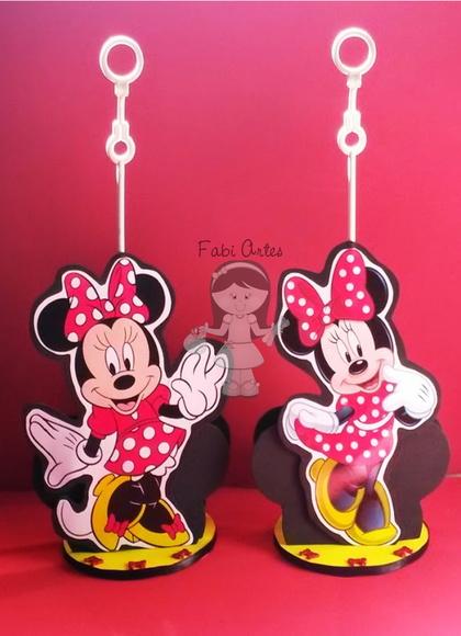 Minnie Centro de Mesa 6 Unid
