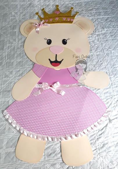 Painel Ursinha Princesa
