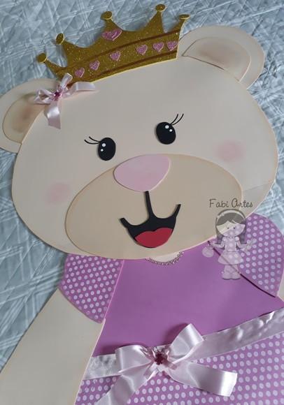 Painel Ursinha Princesa