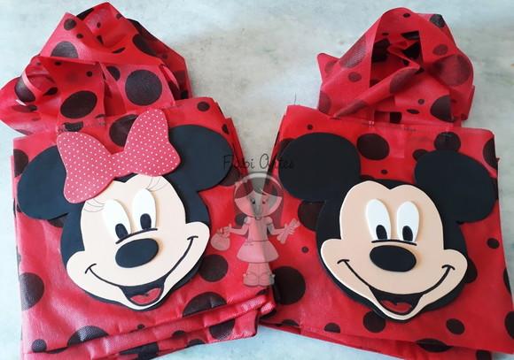Sacolinha Mickey e Minnie
