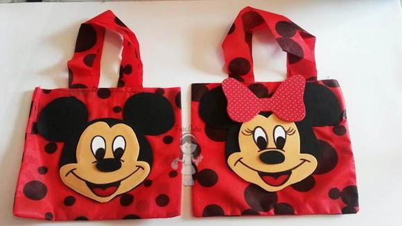 Sacolinha Mickey e Minnie