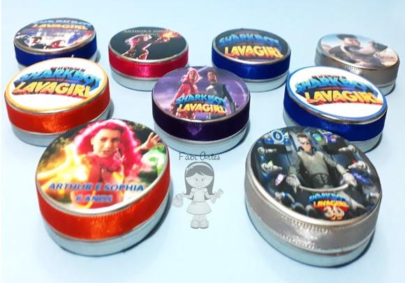 Sharkboy Lavagirl Latinhas Personalizadas