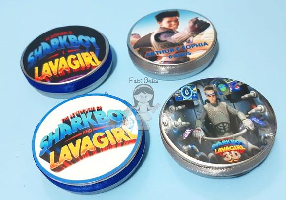 Sharkboy Lavagirl Latinhas Personalizadas