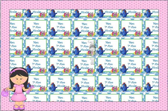 Tags Personalizadas Vários Temas Kit 30