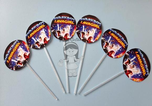 Topper Sharkboy Lavagirl 25 Unidades