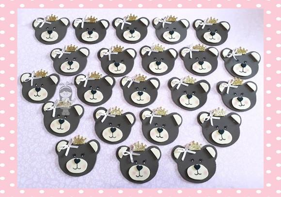 Ursinhas Princesas Apliques Ursinha