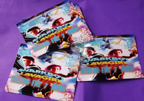 Adesivo para Sacola Sharkboy e Lavagirl 12 Unidades
