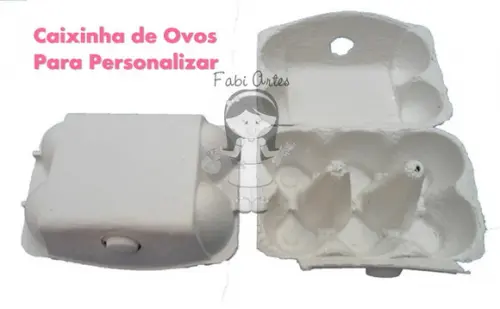 Caixinha de Ovos para Personalizar 20 Unid