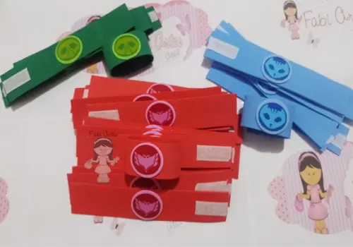 Braceletes Pj Fechamento em Velcro