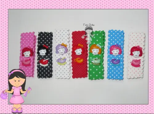 Chá de Bebe Pregadores Decorados com Imã