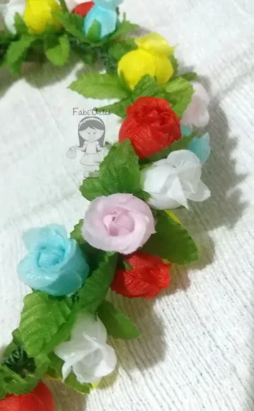 Coroa Mini Rosas