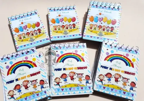 Dia das Crianças Bloquinho Personalizado