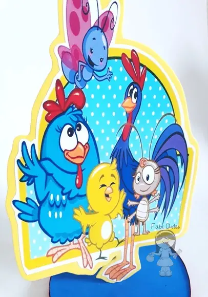 Display Totem Turma da Galinha Pintadinha