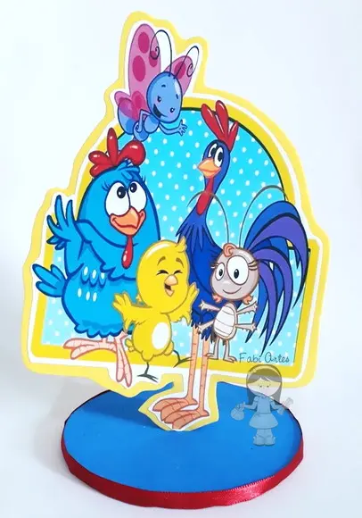 Display Totem Turma da Galinha Pintadinha