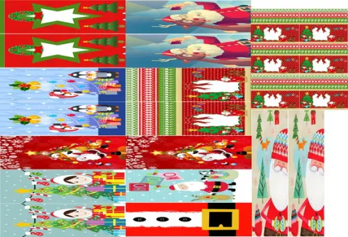 Kit de Natal Caneta e Lápis Personalizados