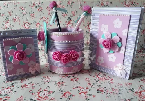 Kit Escritório Floral