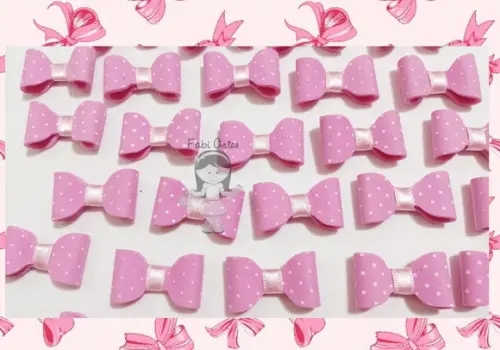 Lacinho Minnie Rosa