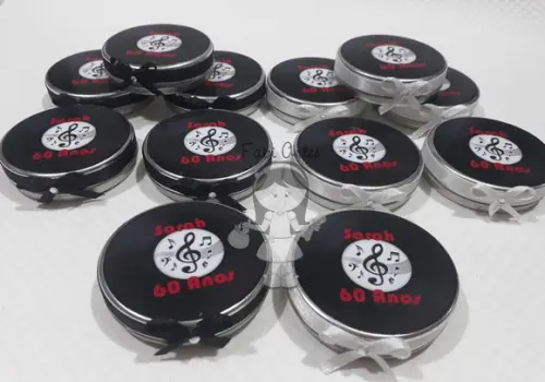 Latinha Anos 60 Kit 100 Unidades
