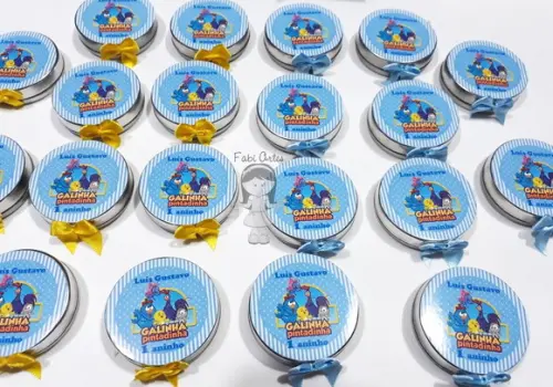 Latinhas Personalizadas Galinha Pintadinha