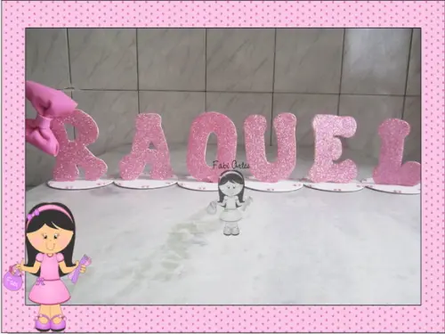 Letra 2d Personalizado