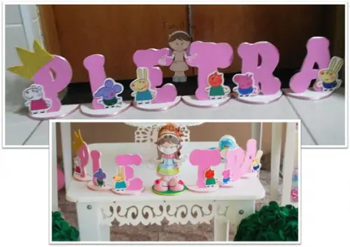 Letra 2d Personalizado