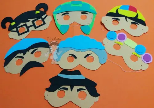 Máscara Turma do Chaves