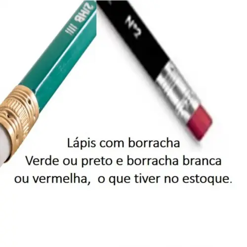 Mickey e Minnie 12 Ponteiras Lápis com Borracha
