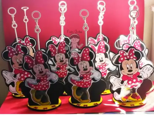 Minnie Centro de Mesa 6 Unid