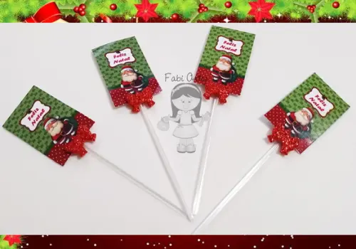 Natal Topper Kit 20 Unidades