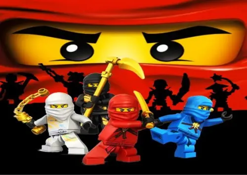 Ninja Go 6 Centros de Mesa com Porta Guardanapos e Vareta