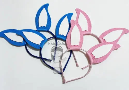 Orelhas de Coelho Tiara