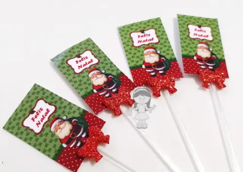 Natal Topper Kit 20 Unidades