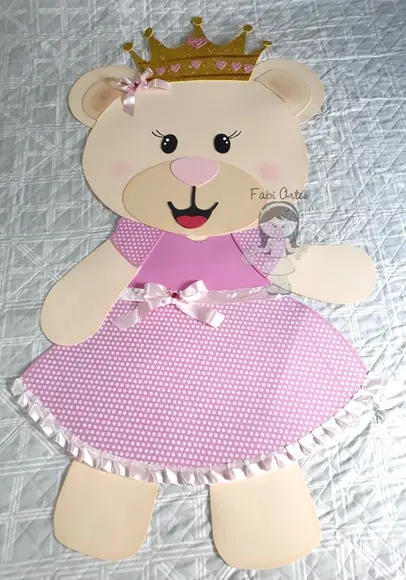 Painel Ursinha Princesa