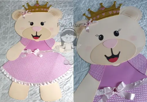 Painel Ursinha Princesa