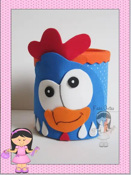 Porta Doces Galinha Pintadinha