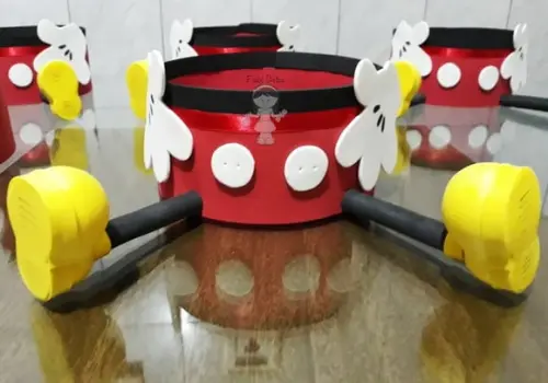 Porta Doces Cachepô Mickey