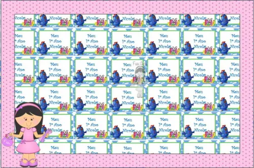 Tags Personalizadas Vários Temas Kit 30