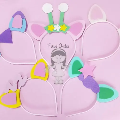 Tiara da Gabby a Casa Mágica da Gabby Kit 25 Unidades